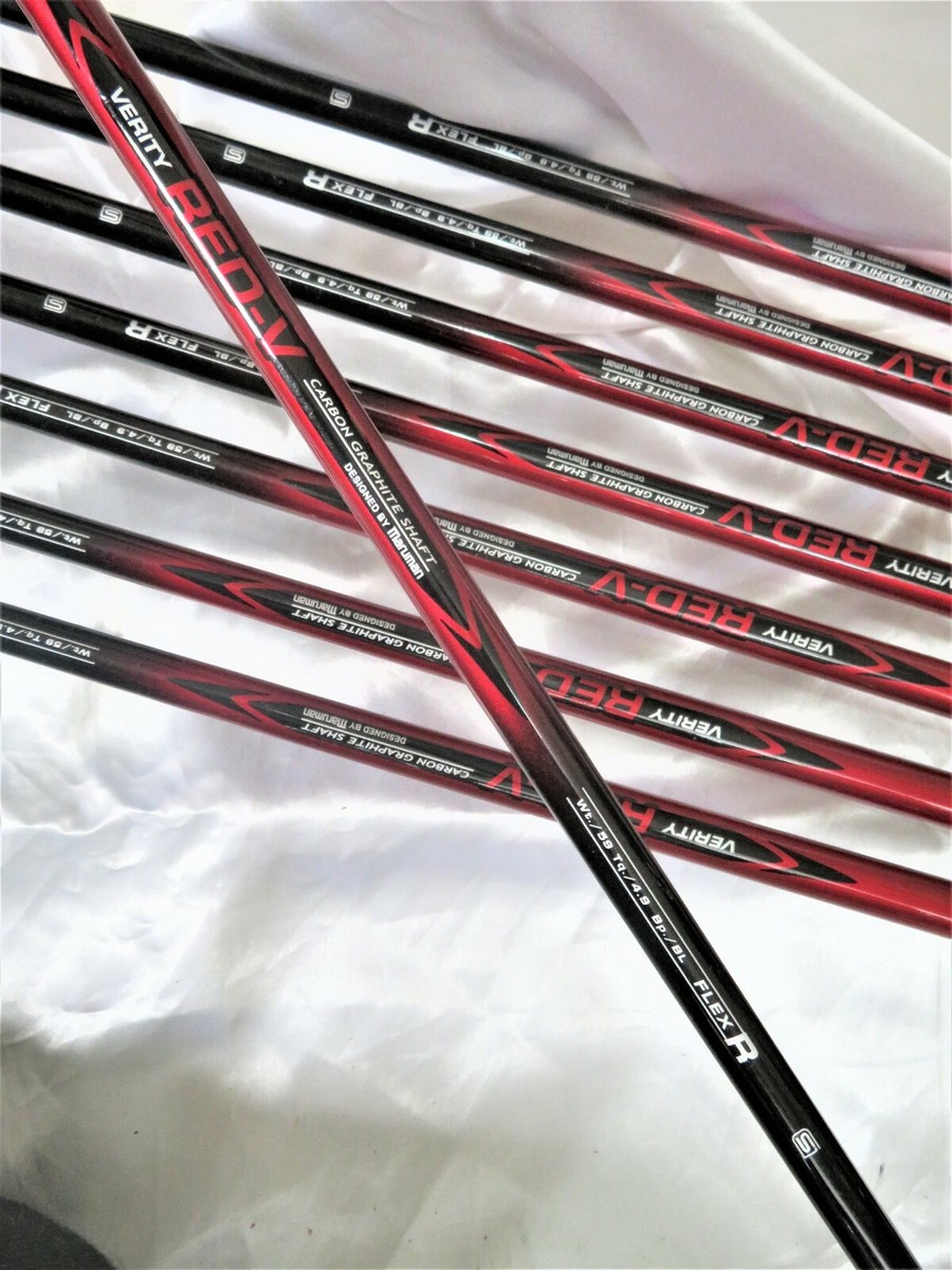 MARUMAN Verity RED-V 8PC R-FLEX IRONS SET Golf Clubs Majesty