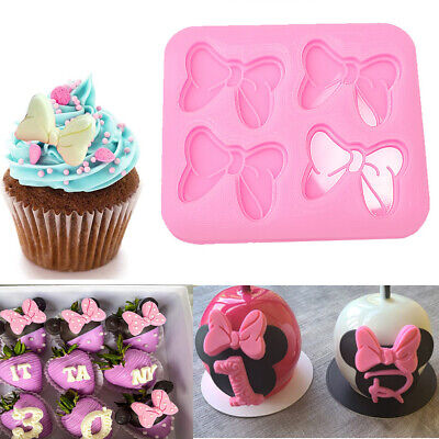 Details about   Bow Silicone Fondant Mould Cake Decorating Chocolate Sugarcraft Tool Mold Y0M8