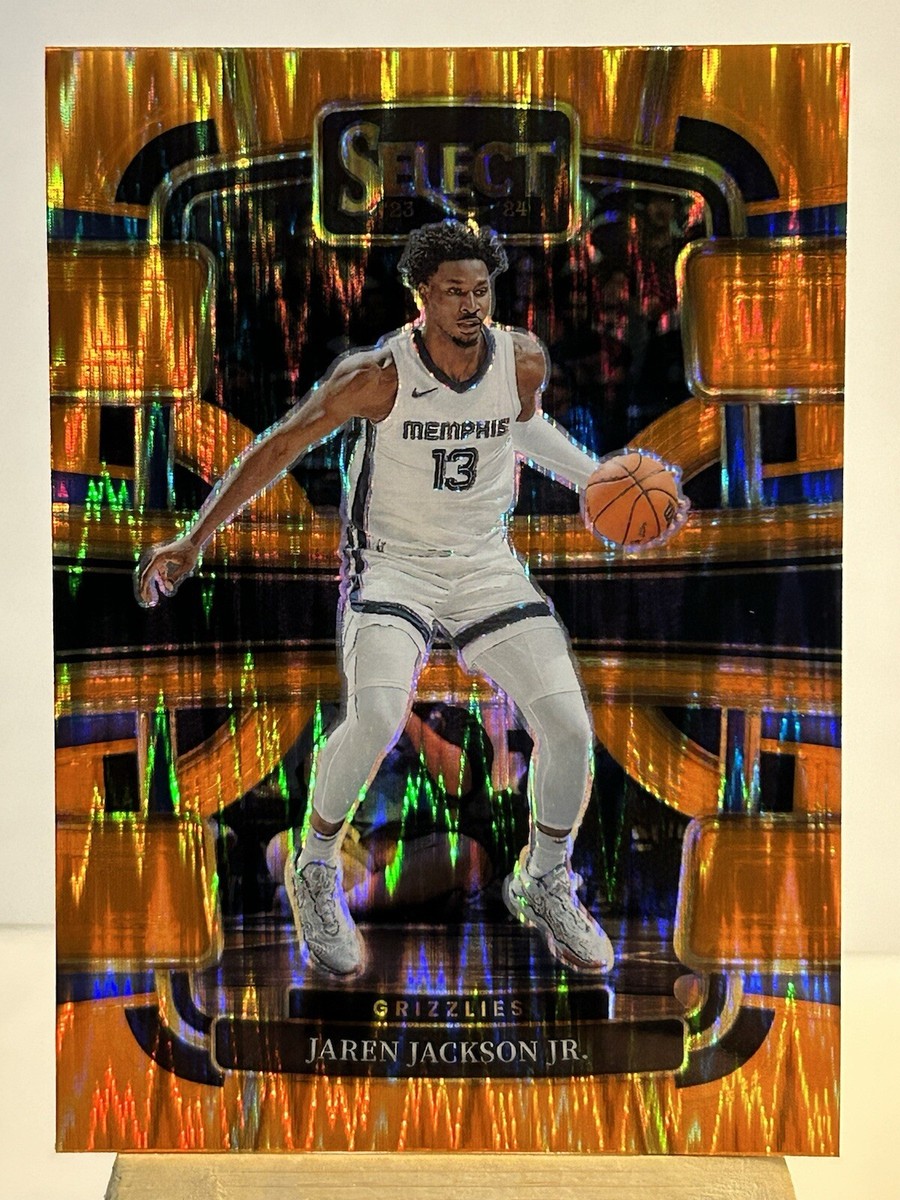 2023-24 Panini Select Jaren Jackson Jr. Orange Flash Prizm