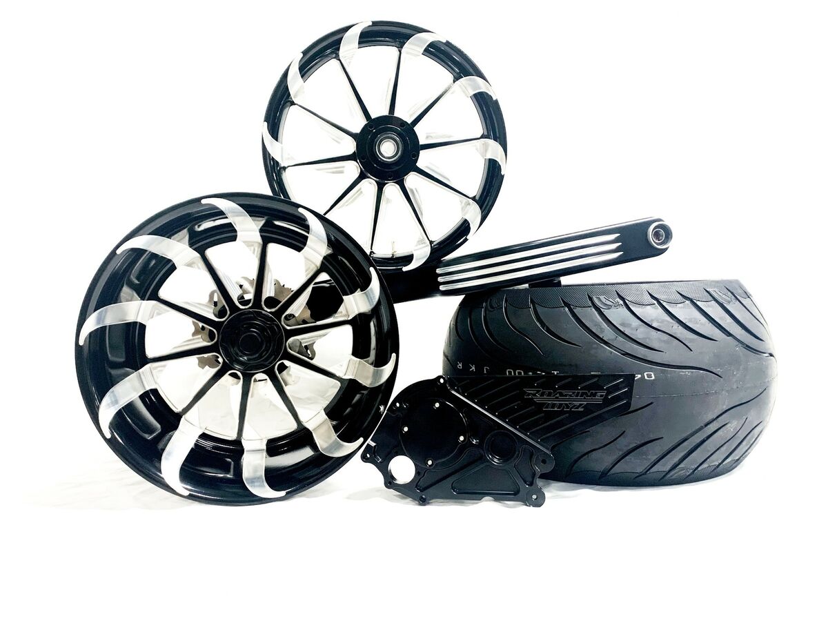 ZX-14 360 SINGLE SIDE OSD FAT TIRE KIT BLACK TORNADO 12-20 ZX-14 360 SINGLE SIDE OSD FAT TIRE KIT BLACK TORNADO 12-20