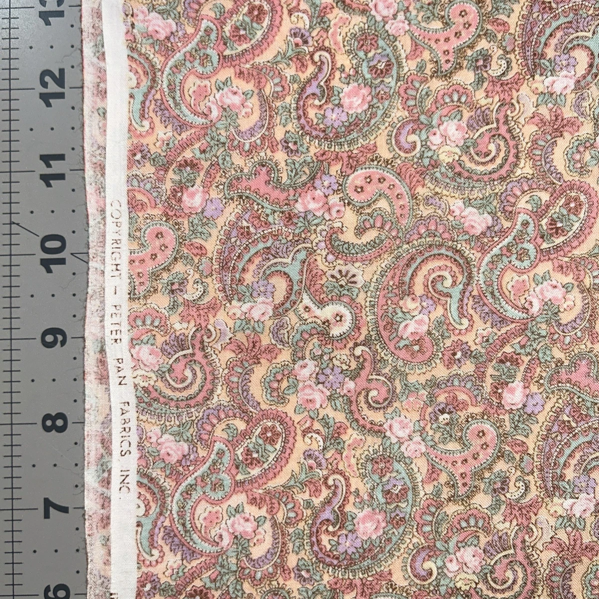 Pink Rose Cotton Craft Fabrics for sale | eBay