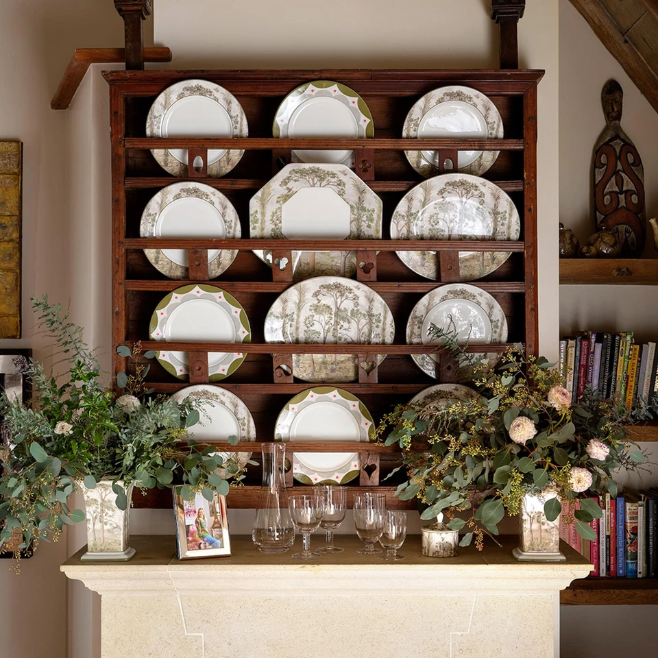 Kit Kemp 11" Tall Trees Dinner Plate | Enchanted Forest Design | Stylish Tabl... - Image 3 of 4