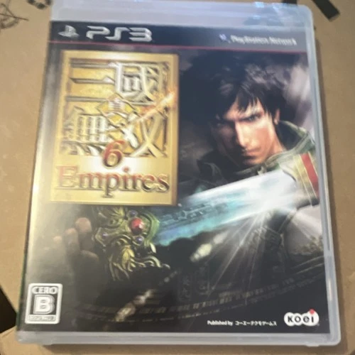 Koei Empires 6 PS3 Action Adventure NTSC-J Japan B 2013 Manual Included