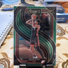 2024-25 Panini Select - Premier Level Kel'el Ware #191 Neon Green Prizm