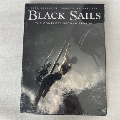 Black Sails: Season 2 (DVD) NEW SEALED w Fraying - Image 1 of 3
