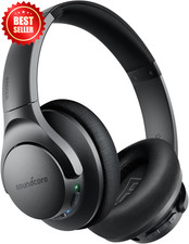 Hybrid Active Noise Cancelling Headphones Wireless Over Ear Bluetooth US