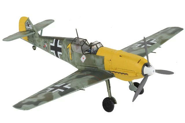 HA8716 Hobby Master Bf 109E 1/48 Model Yellow 1 Luftwaffe 6/JG 51 - Image 2 of 2