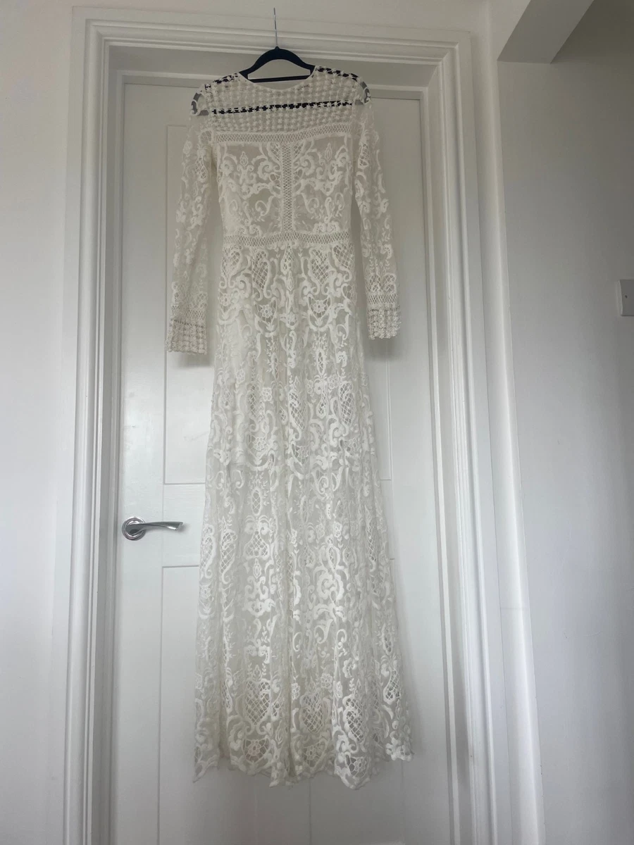 miss selfridge lace maxi dress Miss Selfridge lace detail satin maxi dress