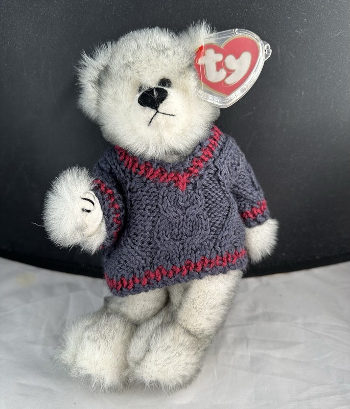 Ty Attic Treasures Fairbanks Alaska Bear Land of the Midnight Sun Plush w/ Tags