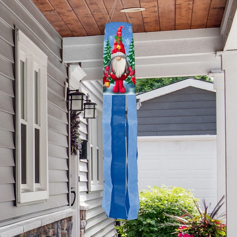 Briarwood Lane Winter Gnomos Navidad Windsock Foto 2 de 2