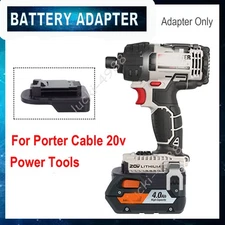 Adapter For Ridgid Aeg 18V Battery Convert to for Porter Cable 20V Cordless Tool