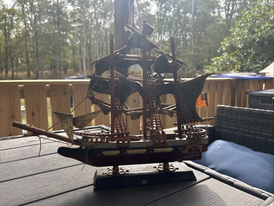 De colección Constitución 1814 Marina de los Estados Unidos "Old Ironsides", Modelo de barco Foto 2 de 2