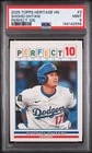 2025 Topps Heritage SHOHEI OHTANI Perfect 10 PSA 9 Card #3