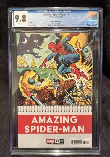 Amazing Spider-Man #15 CGC 9.8 Andru Variant Marvel Comics LGY #979 1/26