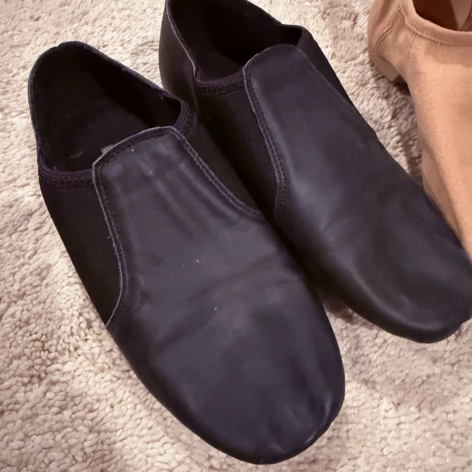 Zapato de jazz Capezio para mujer de lona EOS talla 7 (funciona pequeño) se adapta como 5,5 Carmel Foto 3 de 4