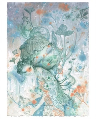 James Jean Huckepack III großes Poster ungerahmt - Bild 1 von 3