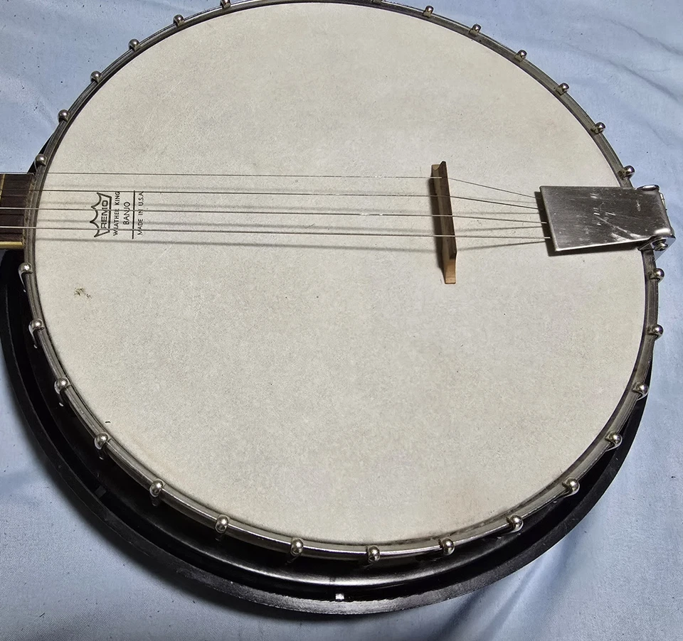 harmony roy smeck weatherking banjo 4 strings - Image 3 of 4