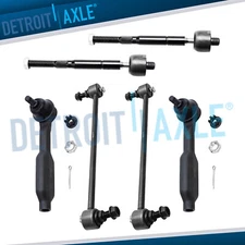 Front Inner Outer Tie Rod + Sway Bars for 2005 - 2008 2009 Honda Odyssey Touring