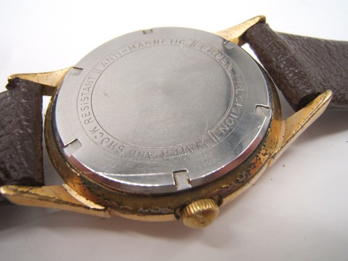 VTG GRUEN PRECISION WRIST WATCH WIND UP RUNS ON & OFF - Picture 8 of 8