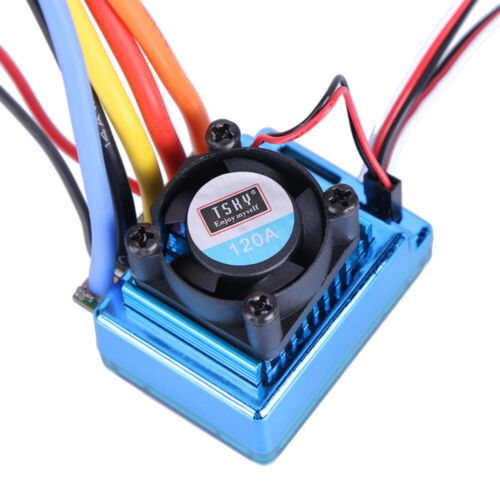 Gleichspannungs Motor RC 120A Brushless Drehzahlregler ESC Sensored - Bild 3 von 6