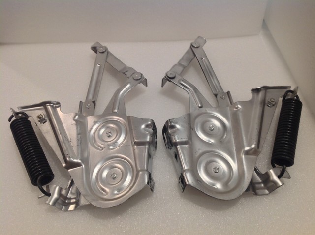 1957 CHEVY BELAIR HOOD HINGES , USED PAIR Correct and Original OEM eBay