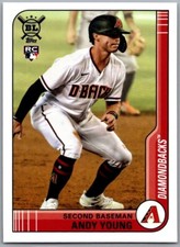 2021 Topps Big League RC Rookie Andy Young #139 Arizona Diamondbacks