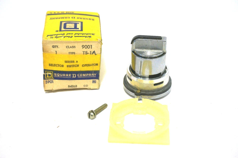 Neu SQUARE D 9001-TS1A Wahlschalter 9001TS1A - Bild 1 von 1