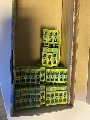 14x Phoenix Contact ST 6-PE 3031500 Three-Level Protective Conductor Terminal