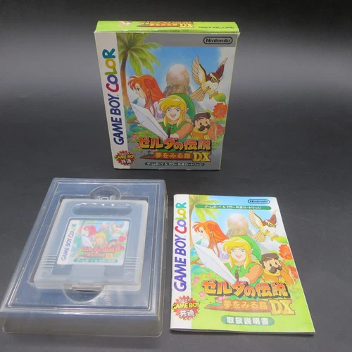 The Legend of Zelda Link's Awakening DX Gameboy Color Nintendo GBC Japanese