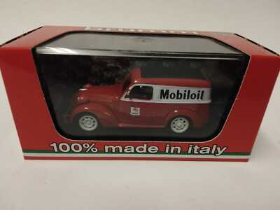 Brumm Fiat 1100 Lieferwagen MOBILOIL 1950 1/43 R344B