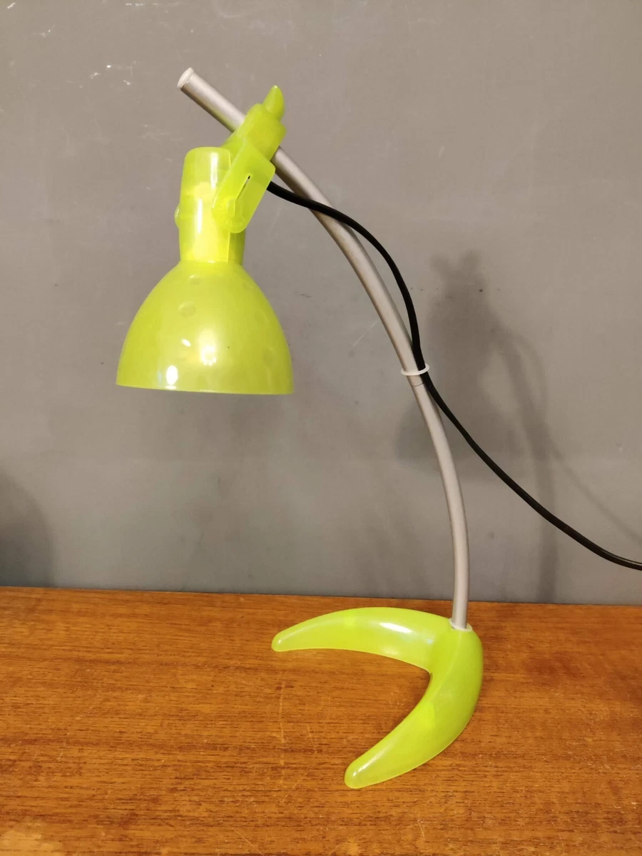 Ikea 18221 Morker Desk Study Lamp Lime Green Yellow 2000s Electric