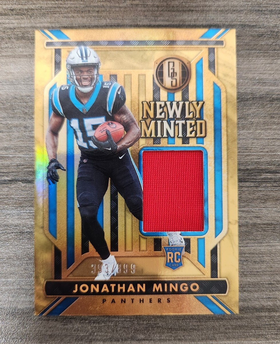 2023 Panini Gold Standard Jonathan Mingo /399 Newly Minted