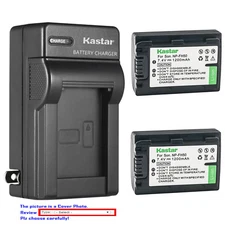 Kastar Battery Wall Charger for Sony NP-FH50 & Sony DCR-SR47 DCR-SR48 DCR-SR50
