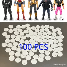 100 Display Stands BASE For 6'' Gi joe Marvel Legends MOTU DC Comic Figure Gift