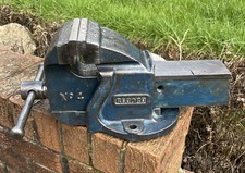 RECORD No4 ENGINEERS/MECHANICS BENCH VICE GARAGE SHED OR WORKSHOP TOOL GWO