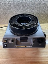 Kodak Ektagraphic III A Carousel Slide Projector w/ Carousel no remote 
