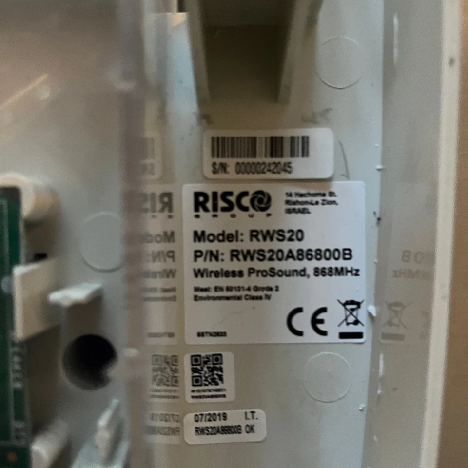 Sirene exterieure Risco Agility RWS20 - Photo 4/4