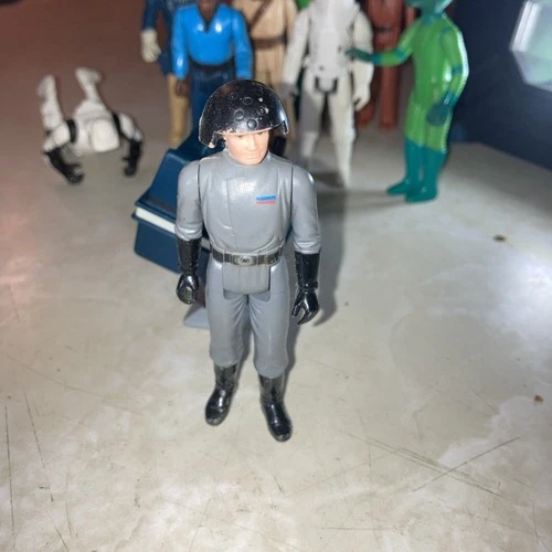 Vintage Kenner 1977 Star Wars Death Squad Commander Action Figure rare error!!!!