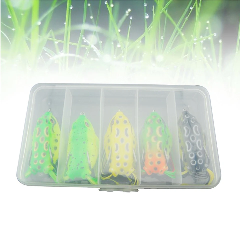  5 Pcs Angel Futter Angeln Köder Hechtfischköder Frischwasserfischereiköder - Bild 4 von 4