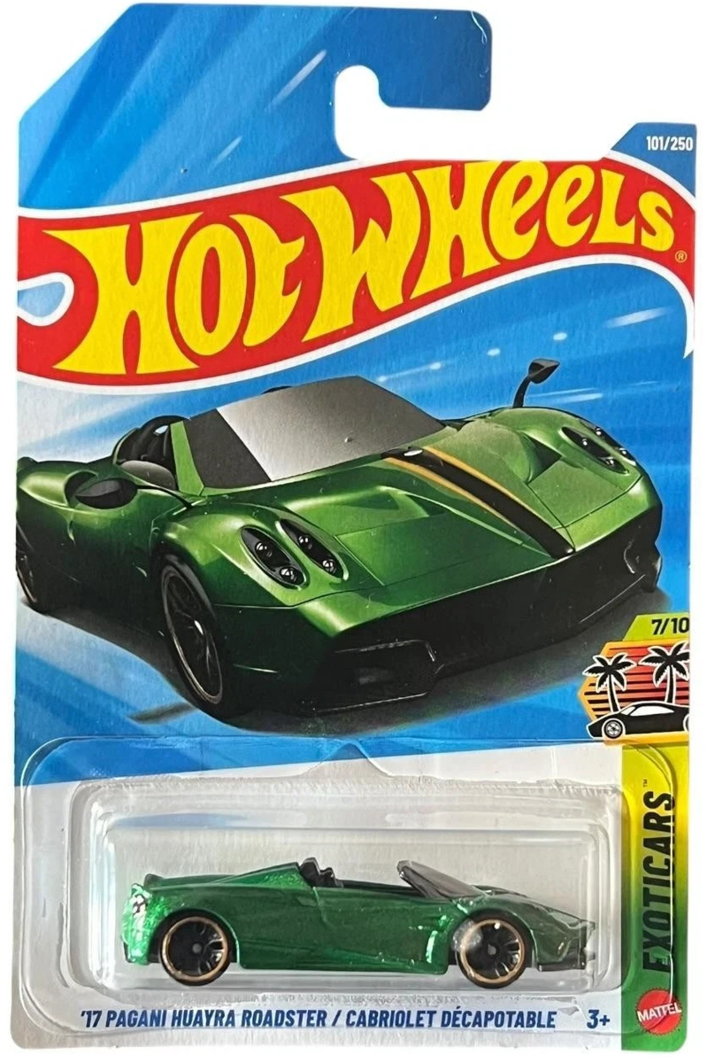 Hot Wheels Green '17 Pagani Huayra Roadster 101/250 2026 | eBay