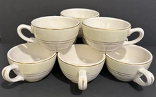 Homer Laughlin Lead Free China Restaurant Ware Coffee Cup Set Of 8