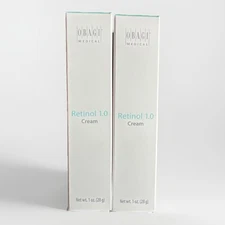 2 Pack! Obagi Medical Retinol 1.0 Cream - 1 Oz Each