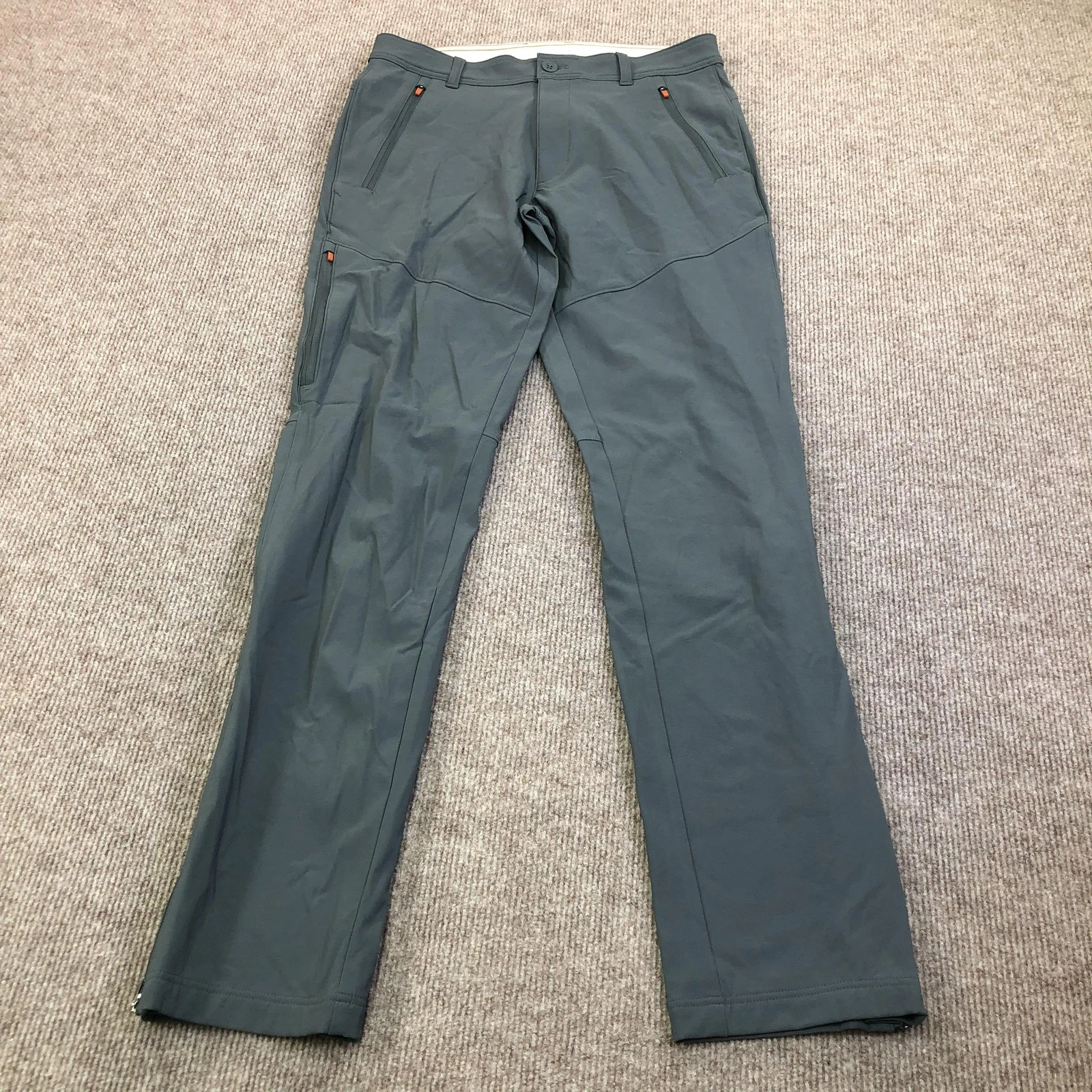 Eddie Bauer Rain Pants Mens 32x34 Gray Winter Hiker Softshell Zip Pocket Hiking
Opens in a new windo