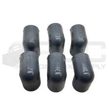 LOT OF 6 NEW LASCO D2467 90 DEG ELBOW 1" SCH80