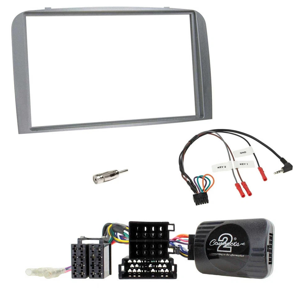 Kenwood CD 2DIN DAB USB Lenkrad Bluetooth Autoradio für Alfa Romeo 147 GT 2007-2 - Bild 3 von 4