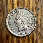 ~~~1908-S Indian Head Cen t Penny Extremely Fine As shown in the figure