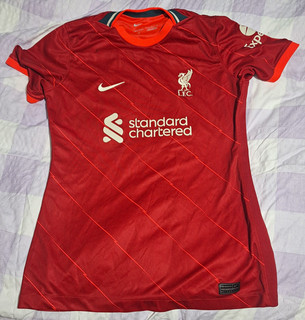 Nike Liverpool Home Shirt Red Size L Short Sleeve Shirt Adults Womans Size L