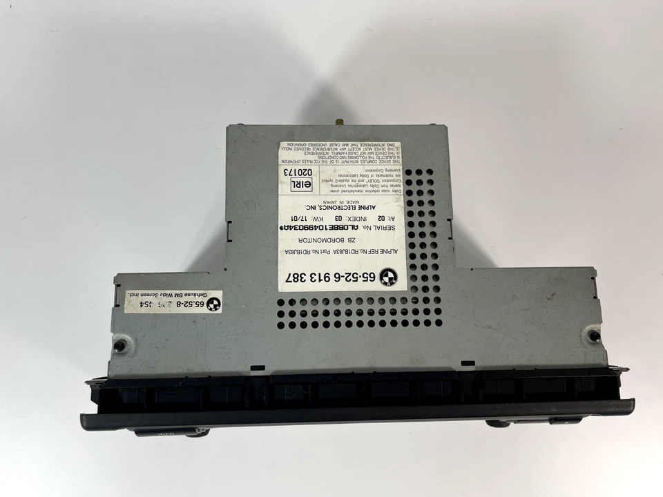 BMW E38 E39  Autoradio Display Wide Screen Navigation Bordmonitor 65 52 6913387 - Bild 3 von 4