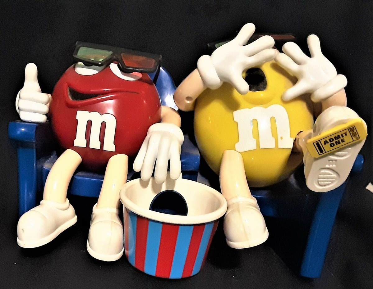 M&M's Candy 3D Movie Theater Seats At the Movies Dispenser