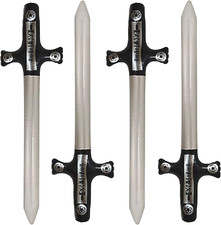 4 St&uuml;ck Aufblasbares Piratenschwert Kits Inflatable Toys Aufblasbare Piratens&auml;be